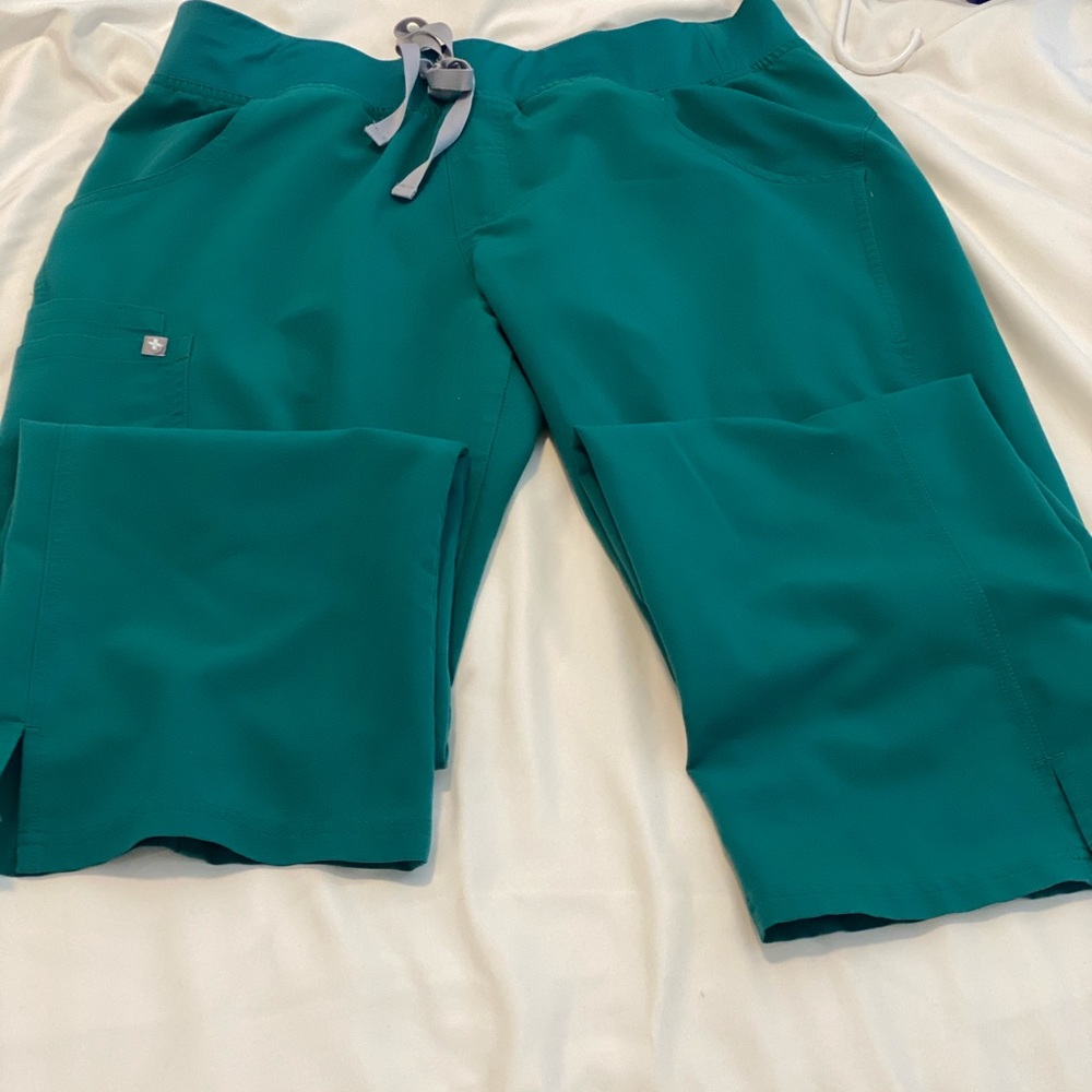 Figs Kade Scrub Bottoms Medium - Hunter Green